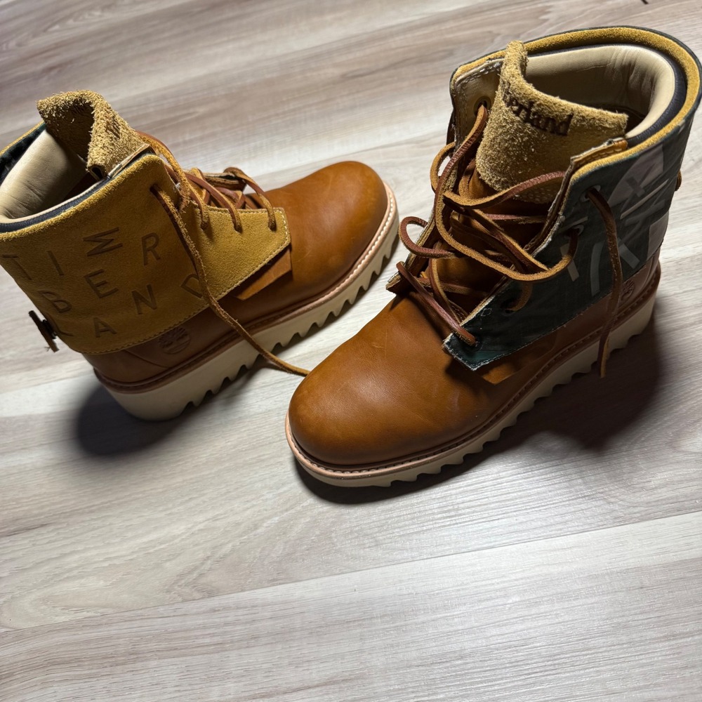 Timberland x NINA CHANEL ABNEY 50th Anniversary Future 73‎ Rare Sz 4 Mens - Picture 7 of 10